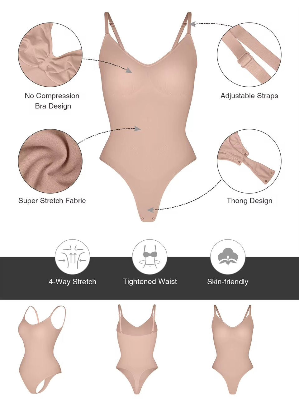 Bodysuit Gainante Second Skin