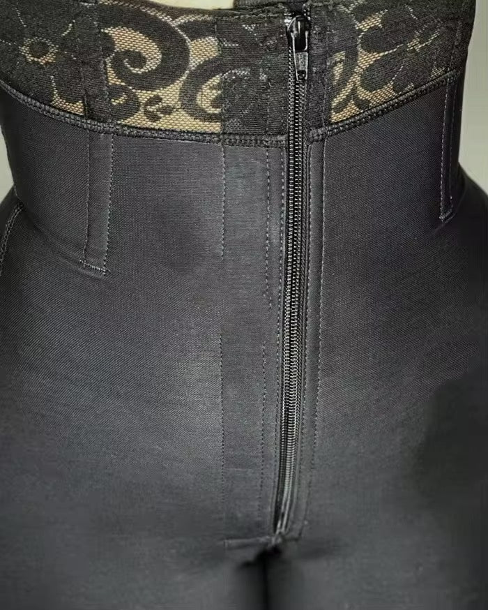 Gaine post-partum - amincissante - fajas BBL - couleur noire