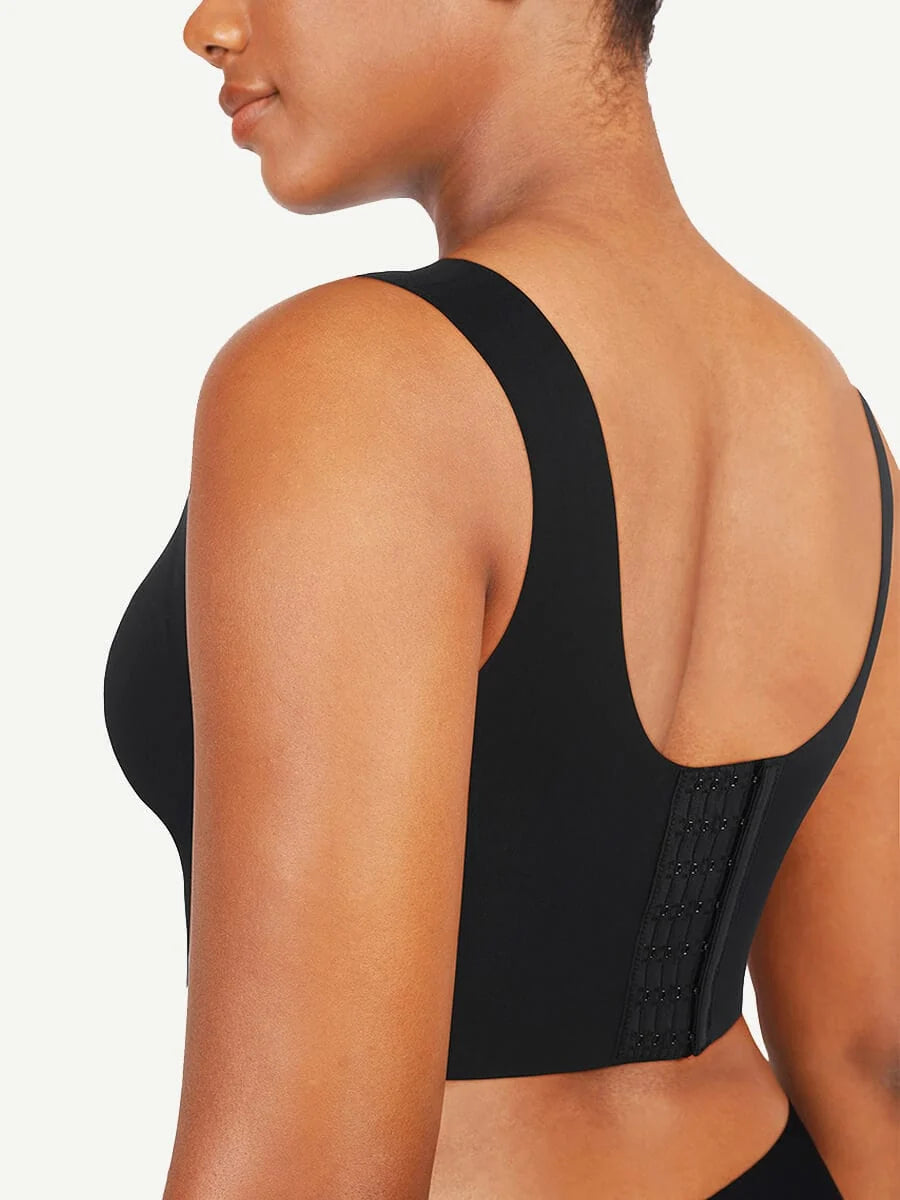 Brassière gainante sans couture V-Neck maintien renforcé