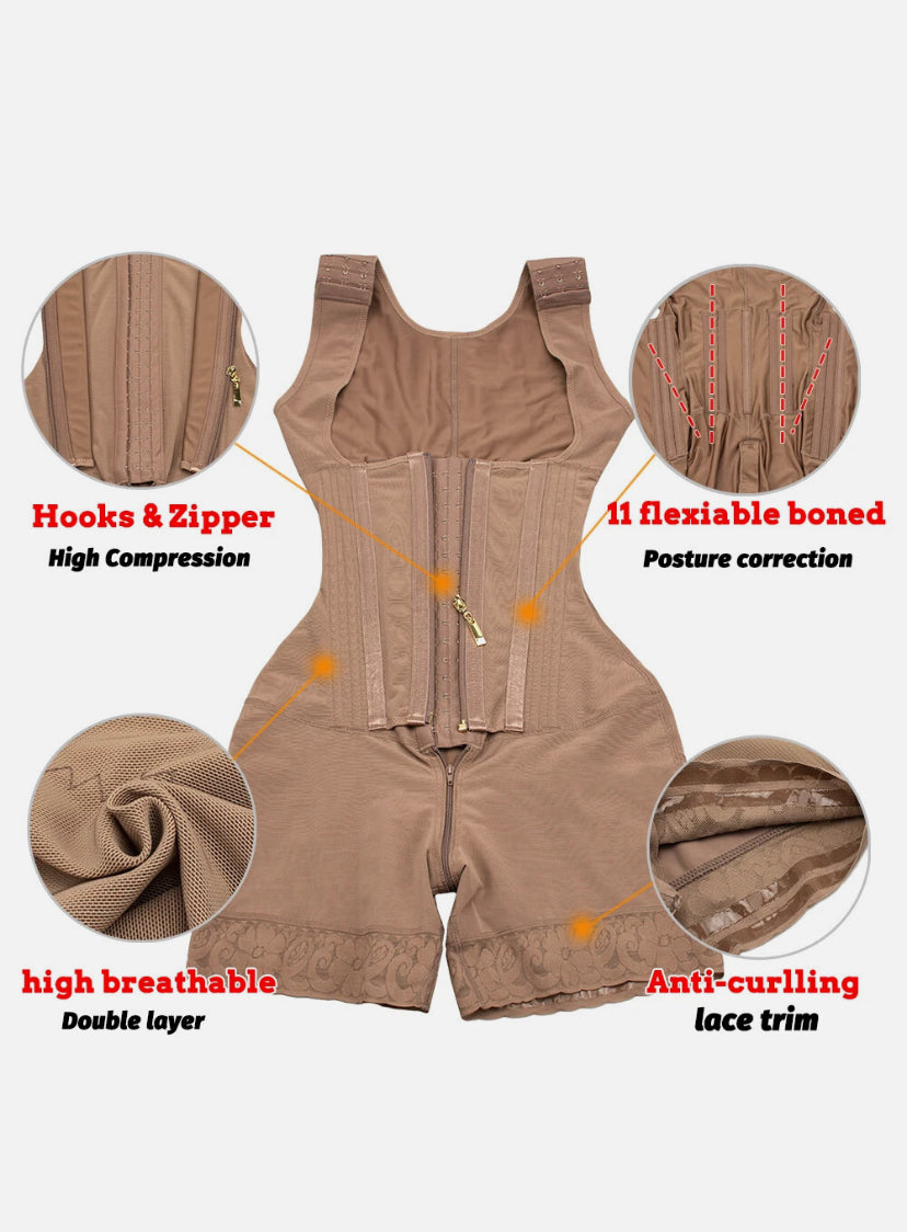 Gaine fajas stage 2/3 post opératoire BBL - post-partum - 13 armatures